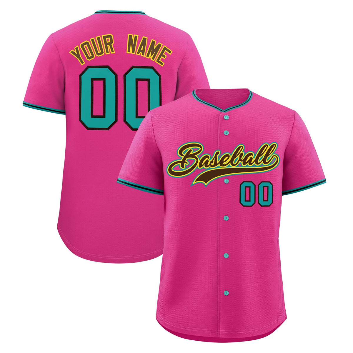 Custom Rose Red Black Teal Classic Style Stitched Sports Uniform For Men Women Youth Personalized Quick Dry Baseball Jersey| KXKSHOP