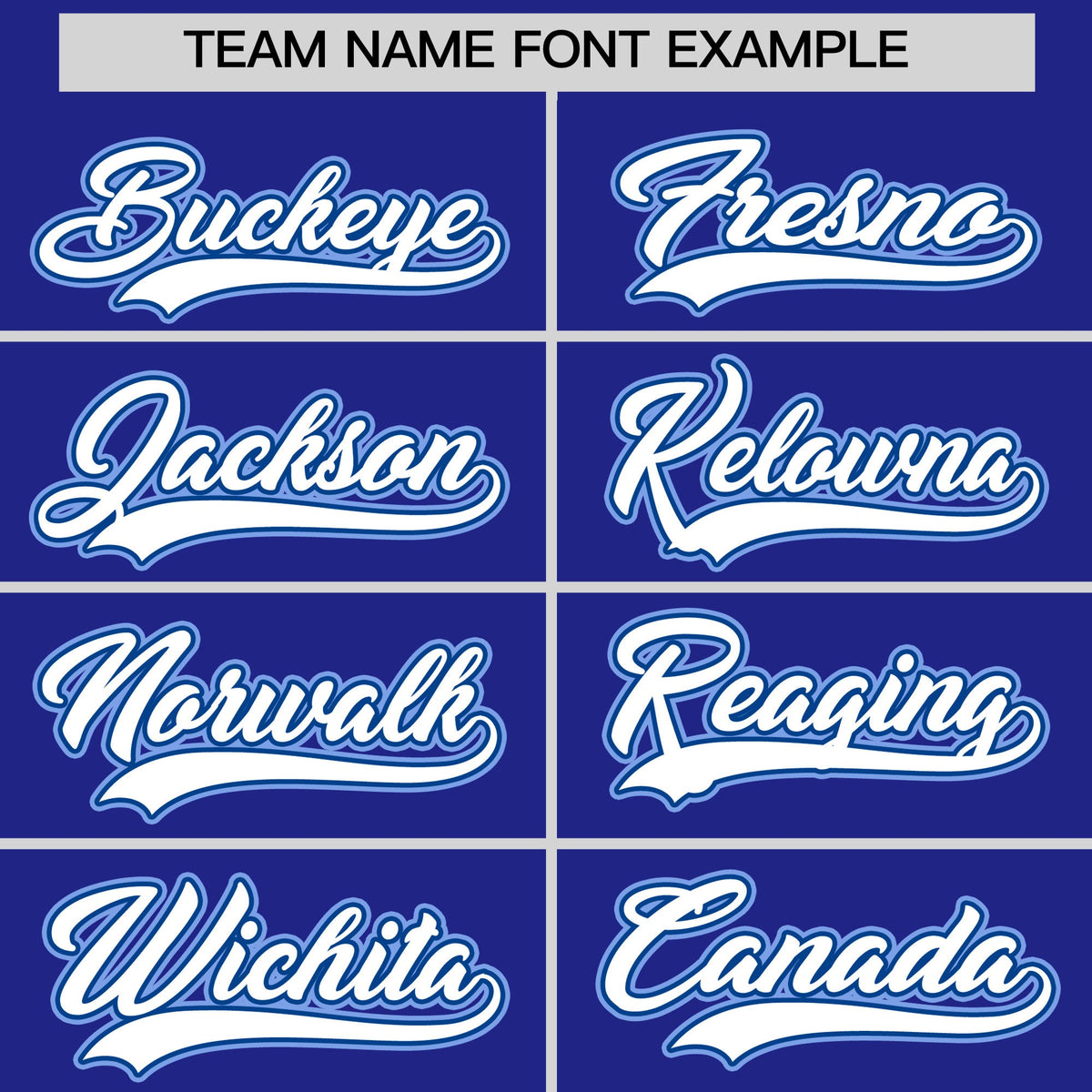 Custom Royal White Light Blue Classic Style Stitched Sports Uniform For Men Women Youth Personalized Lightweight Baseball Jersey| KXKSHOP