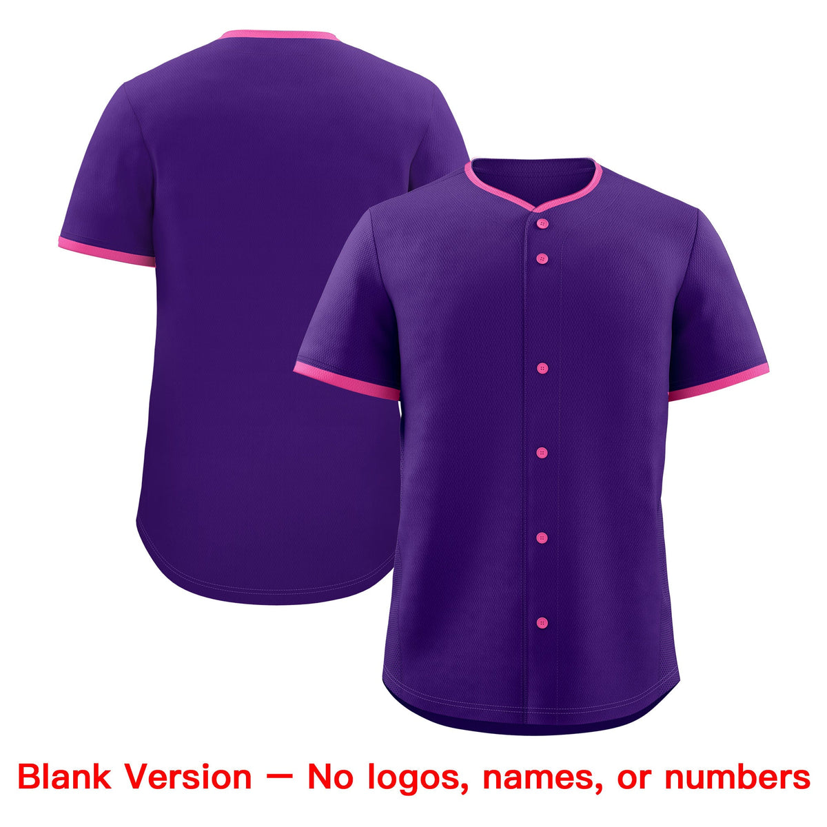 Custom Purple Rose Red Fluorescent Green Classic Style Stitched Sports Uniform For Men Women Youth Personalized Lightweight Baseball Jersey| KXKSHOP