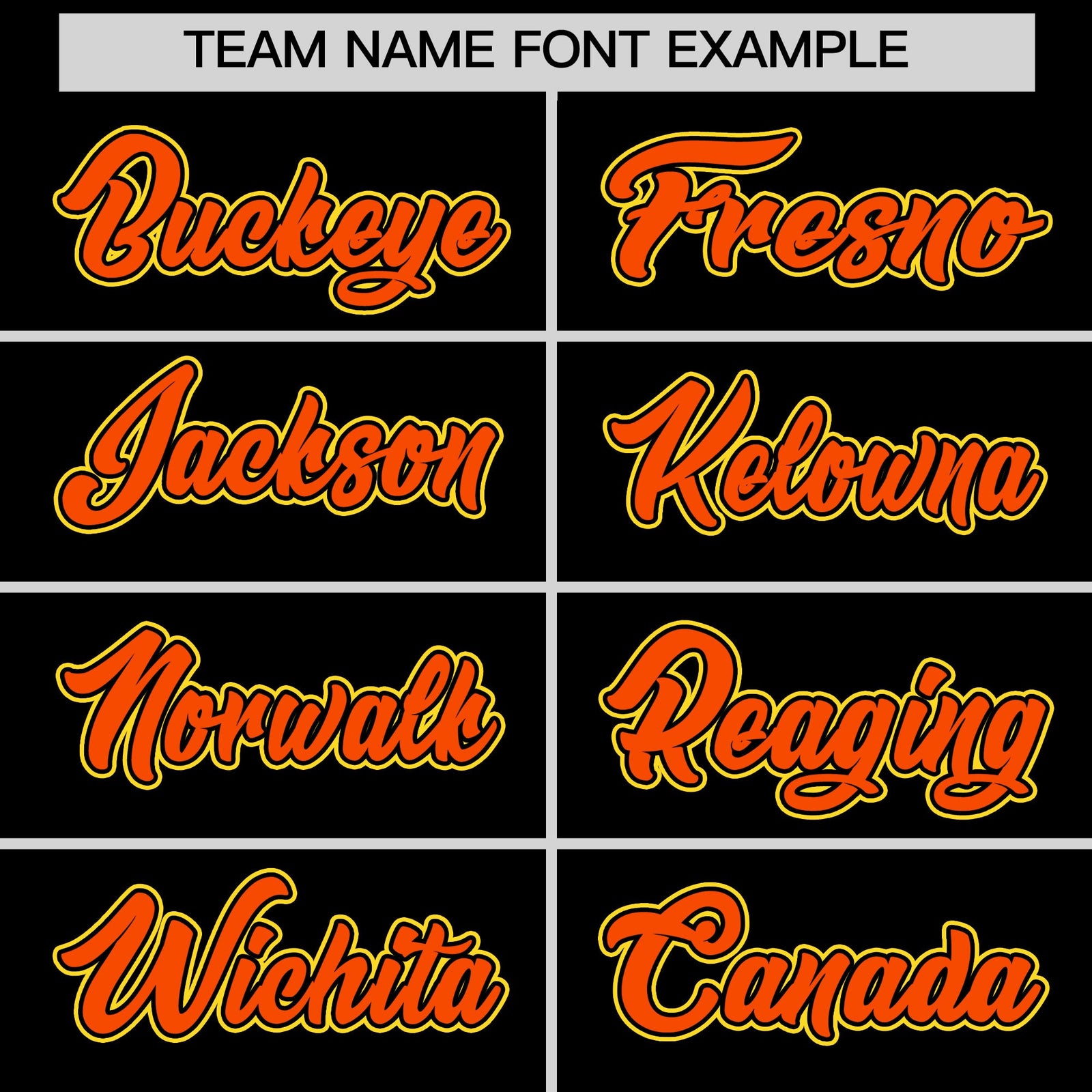 Custom Black Orange Gold Classic Style Stitched Sports Uniform For Men Women Youth Personalized Quick Dry Baseball Jersey| KXKSHOP