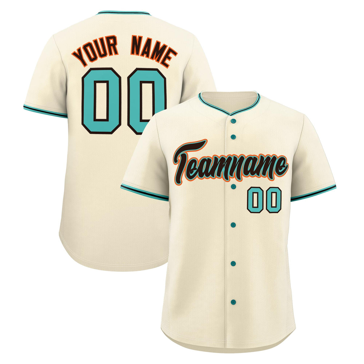 Custom Black Teal Brown Classic Style Stitched Sports Uniform For Men Women Youth Personalized Lightweight Baseball Jersey| KXKSHOP