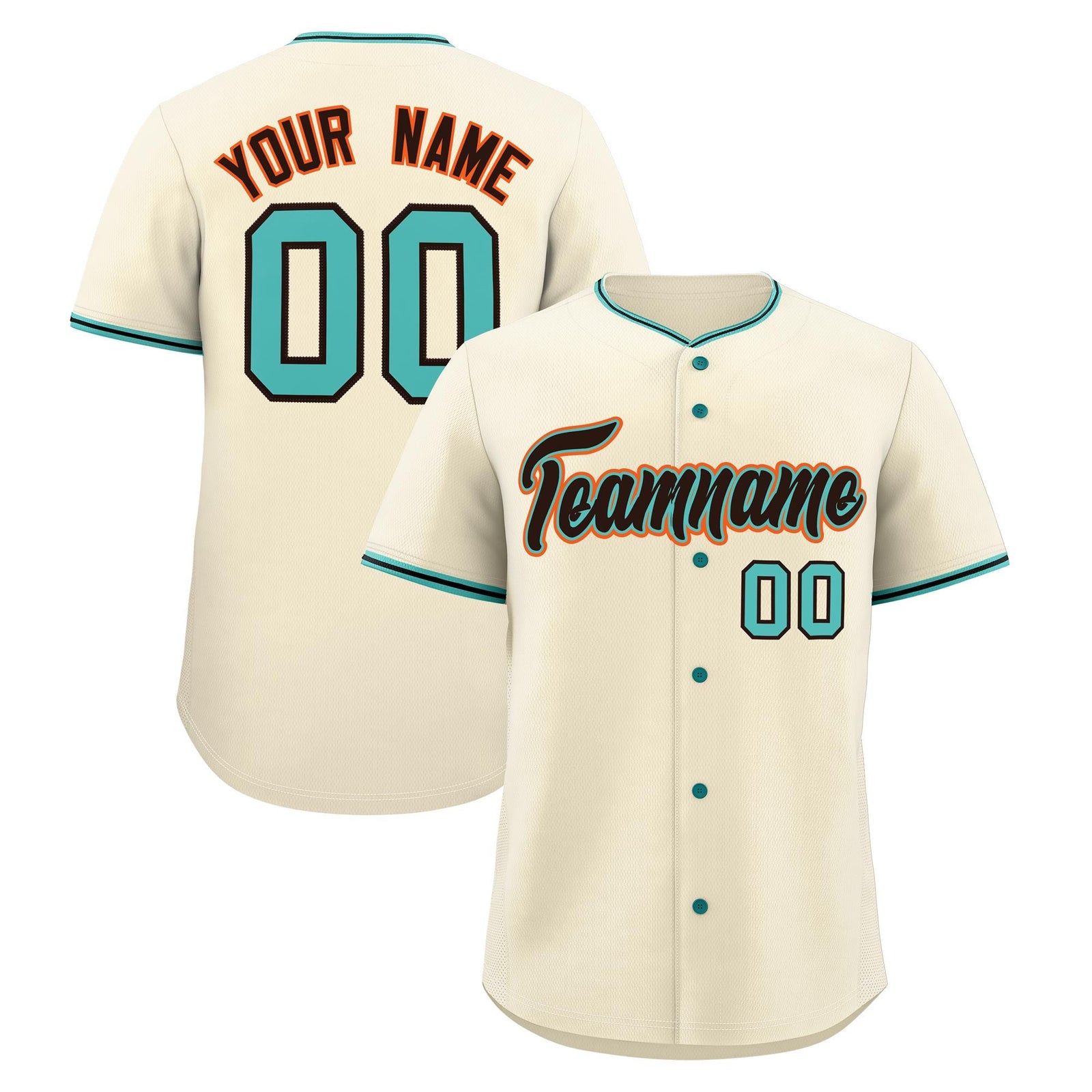 Custom Black Teal Brown Classic Style Stitched Sports Uniform For Men Women Youth Personalized Lightweight Baseball Jersey| KXKSHOP