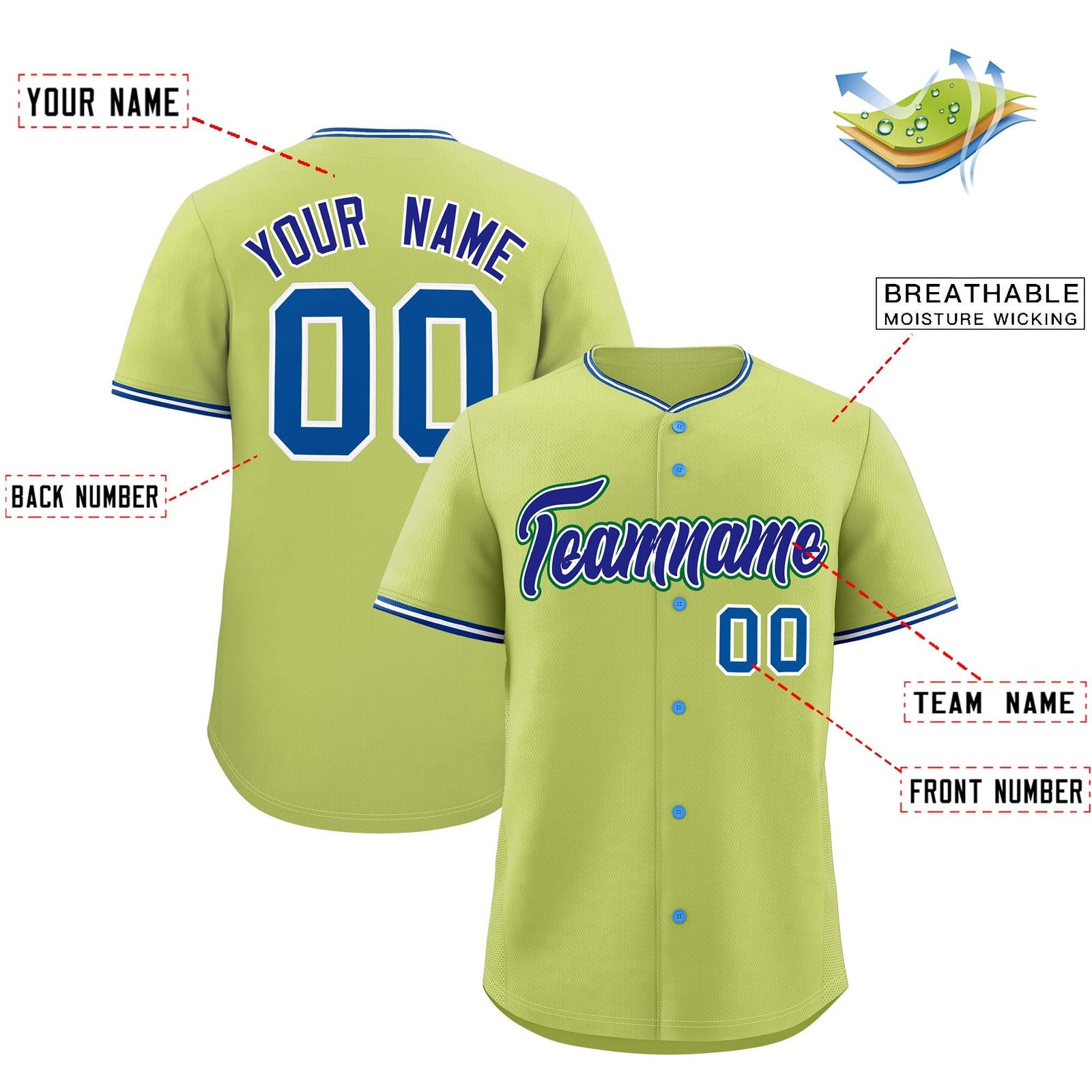 Custom Champagne White Royal Classic Style Stitched Sports Uniform For Men Women Youth Personalized Lightweight Baseball Jersey| KXKSHOP