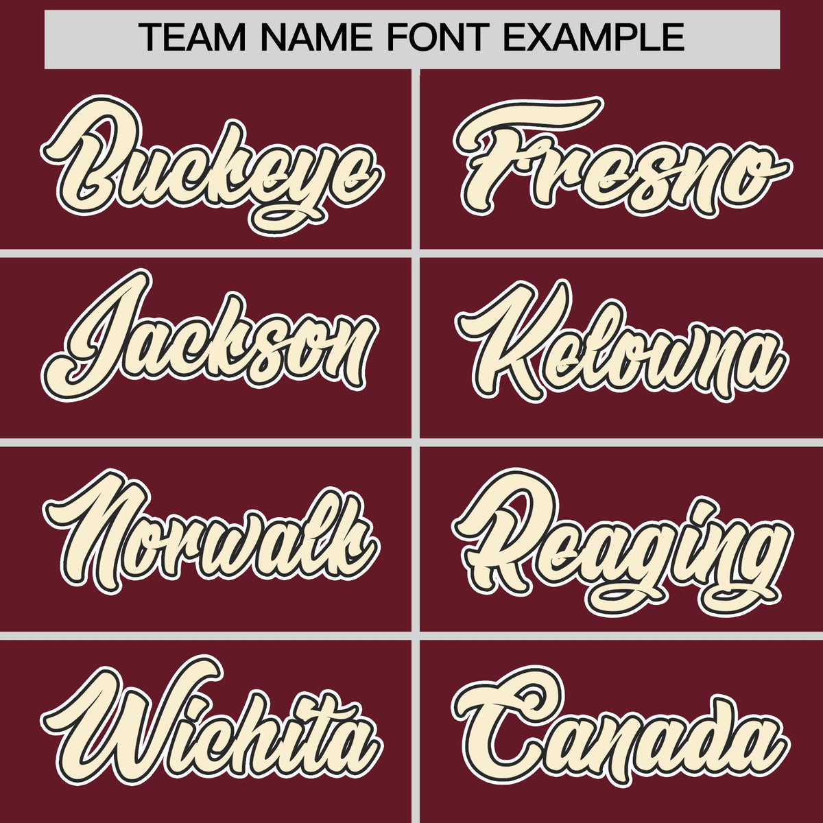 Custom Maroon Crimson Cream Classic Style Stitched Sports Uniform For Men Women Youth Personalized Lightweight Baseball Jersey| KXKSHOP
