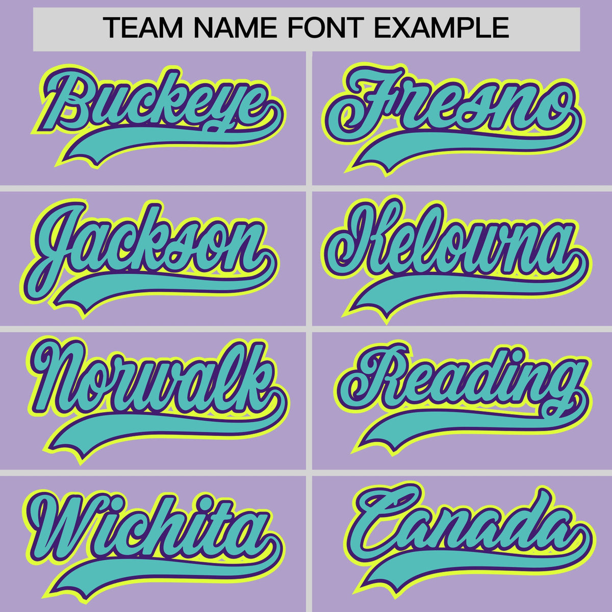Custom Light Purple Classic Style Stitched Sports Uniform Personalized For Teams Quick Dry Baseball Jersey| KXKSHOP