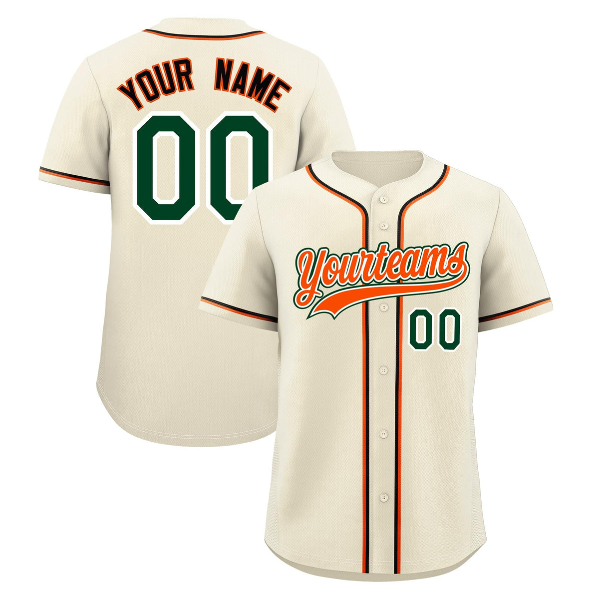 Custom Cream Classic Style Stitched Sports Uniform Personalized For Teams Lightweight Baseball Jersey| KXKSHOP