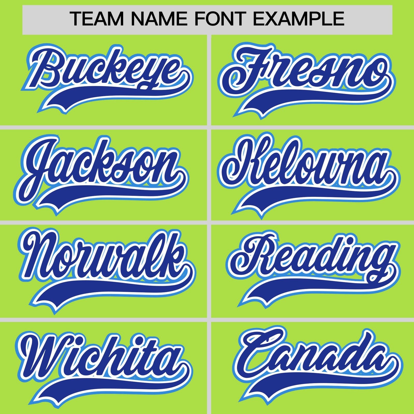 Custom Neon Green Classic Style Stitched Sports Uniform Personalized For Teams Quick Dry Baseball Jersey| KXKSHOP