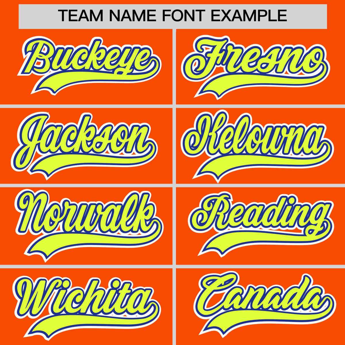 Custom Orange Classic Style Stitched Sports Uniform Personalized For Teams Quick Dry Baseball Jersey| KXKSHOP