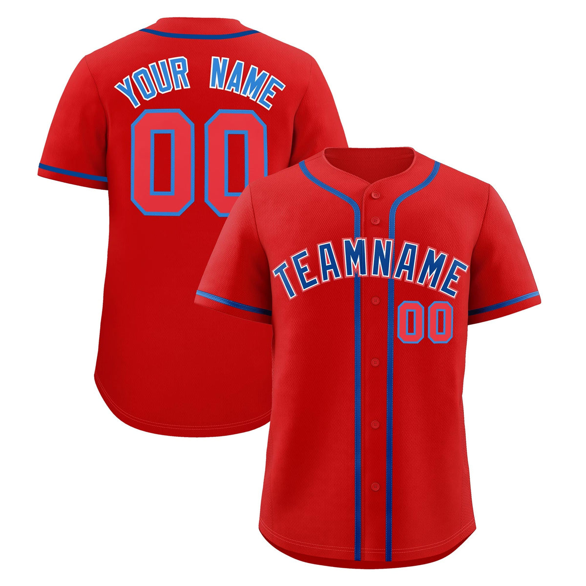 Custom Red Classic Style Stitched Sports Uniform Personalized For Teams Quick Dry Baseball Jersey| KXKSHOP