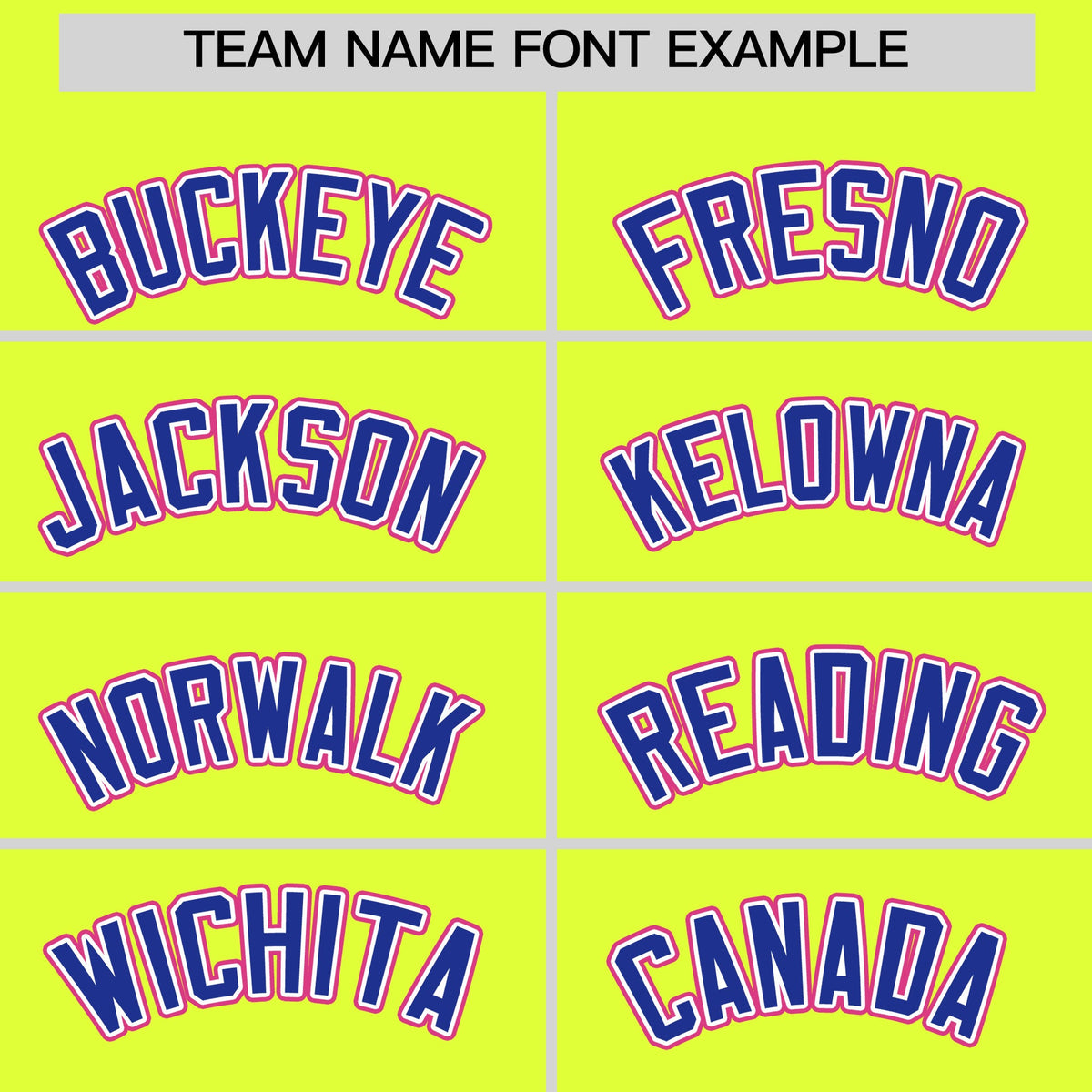 Custom Fluorescent Green Classic Style Stitched Sports Uniform Personalized For Teams Quick Dry Baseball Jersey| KXKSHOP