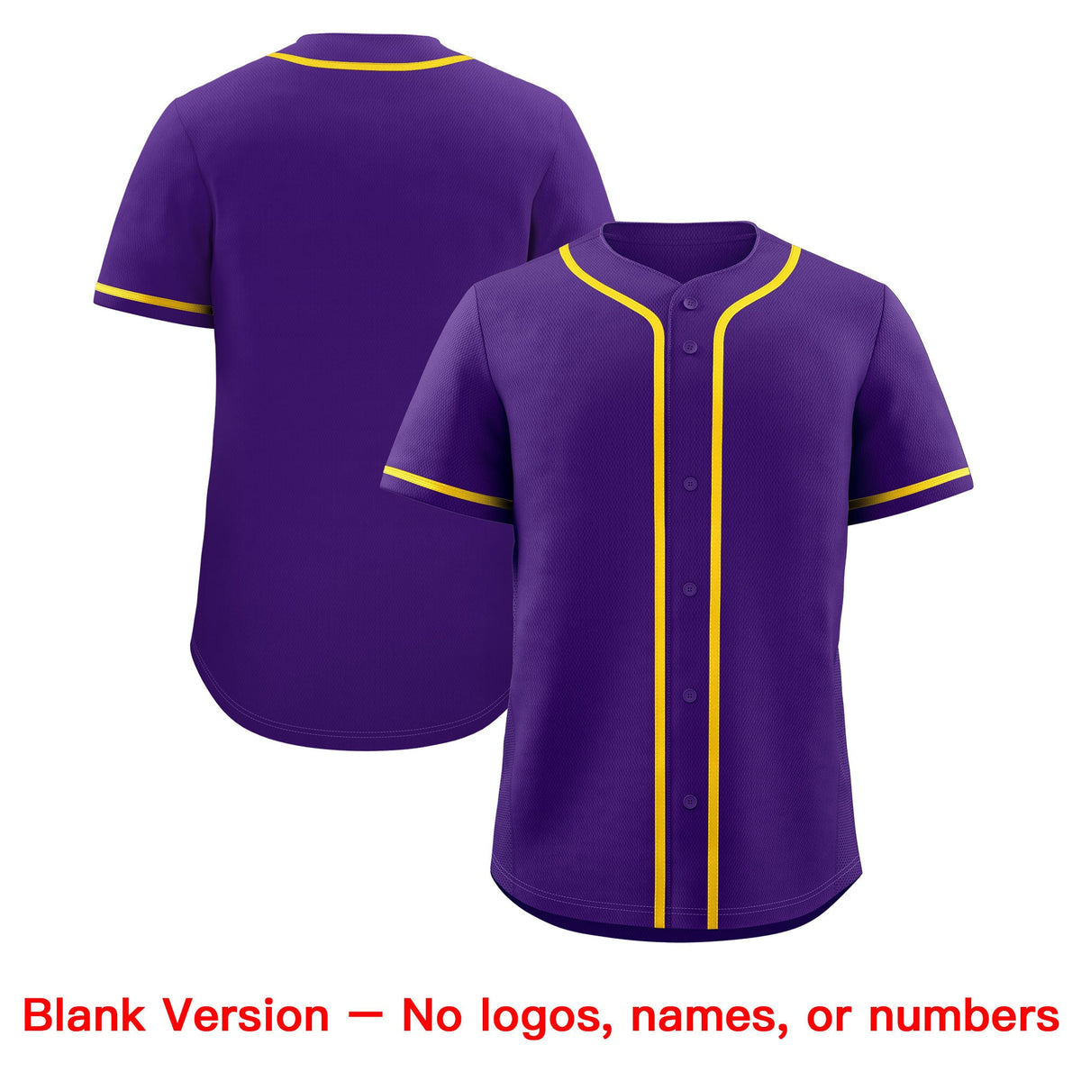 Custom Purple Classic Style Stitched Sports Uniform Personalized For Teams Lightweight Baseball Jersey| KXKSHOP