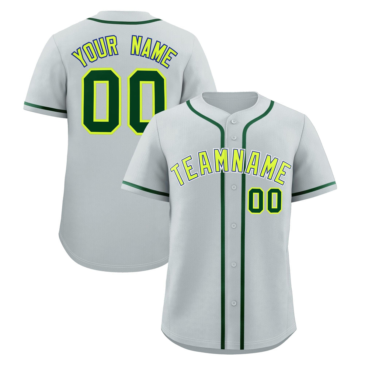 Custom Silver Classic Style Stitched Sports Uniform Personalized For Teams Lightweight Baseball Jersey| KXKSHOP