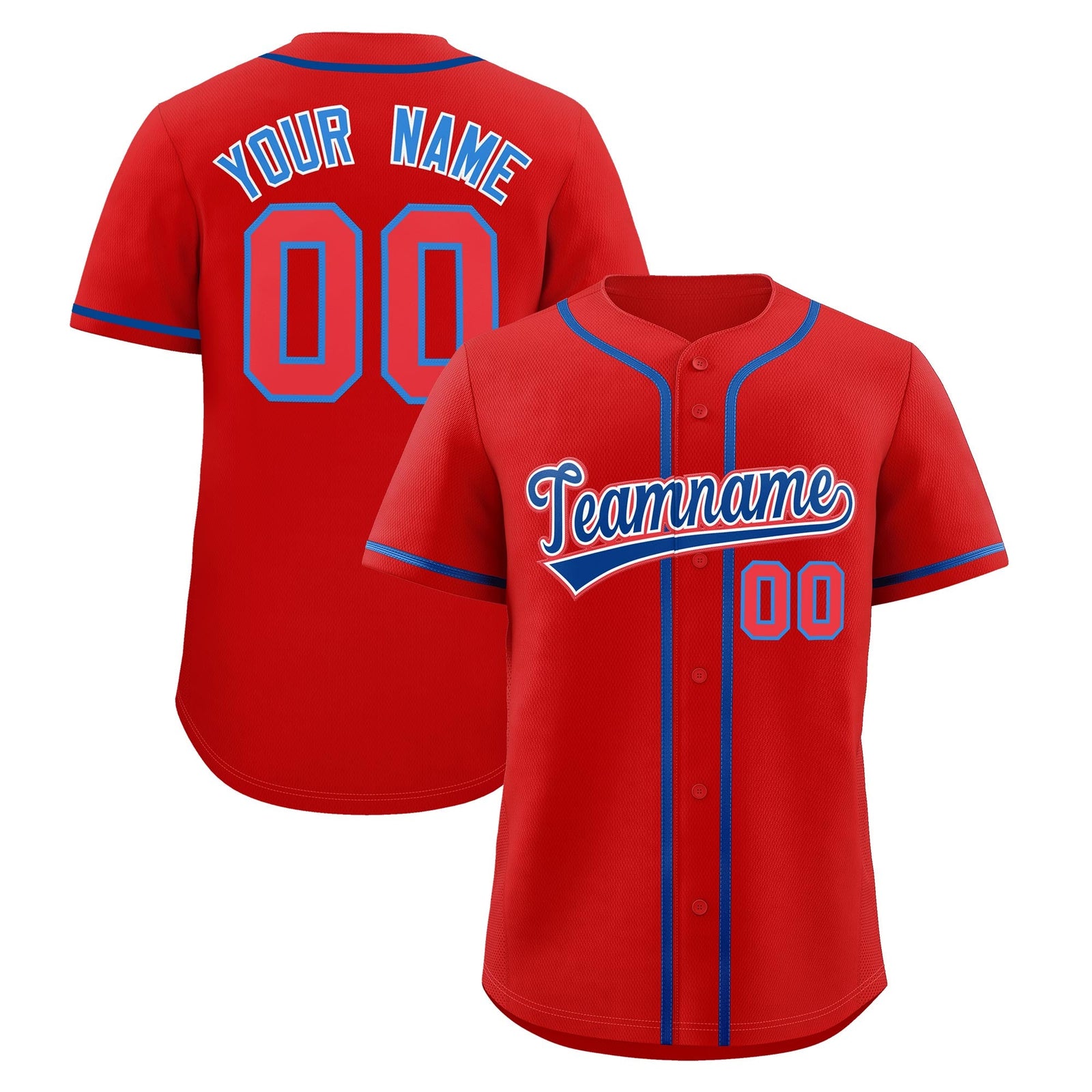 Custom Red Classic Style Stitched Sports Uniform Personalized For Teams Quick Dry Baseball Jersey| KXKSHOP