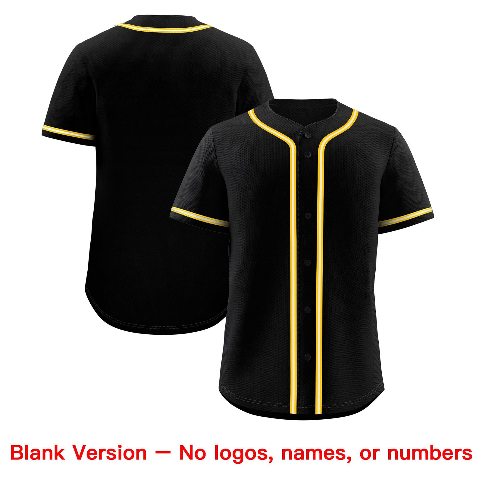 Custom Black Classic Style Stitched Sports Uniform Personalized For Teams Quick Dry Baseball Jersey| KXKSHOP