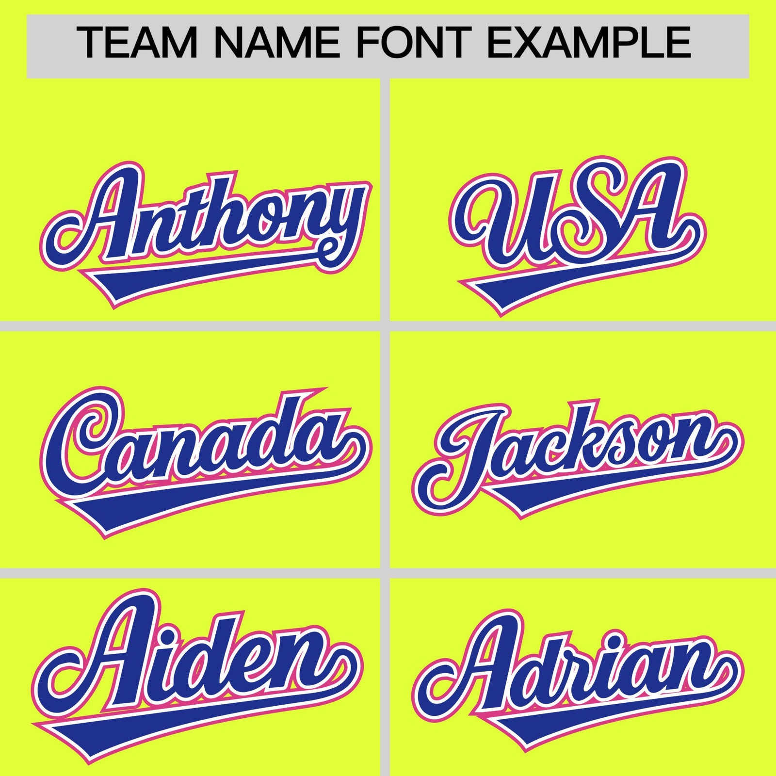 Custom Fluorescent Green Classic Style Stitched Sports Uniform Personalized For Teams Quick Dry Baseball Jersey| KXKSHOP