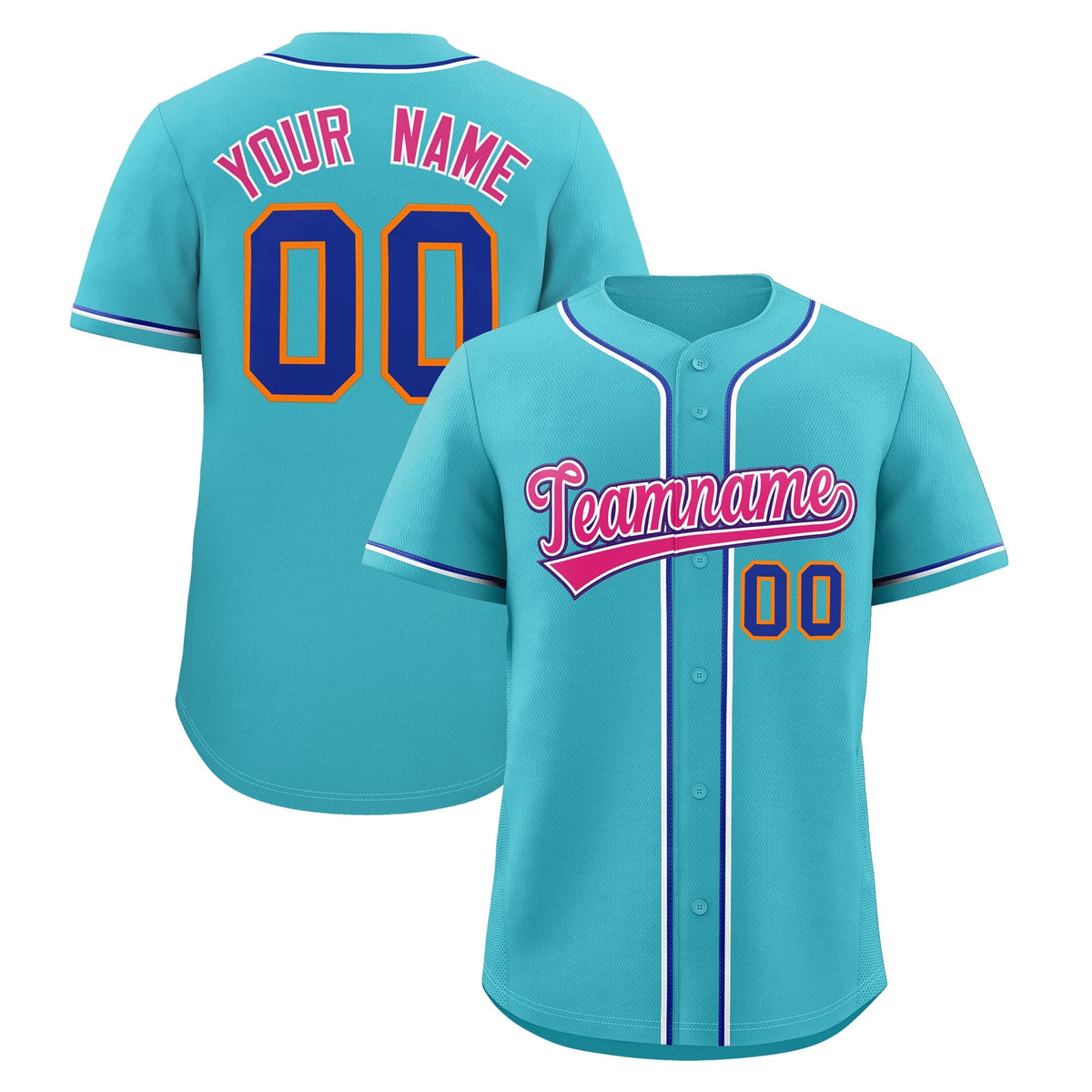 Custom Sky Blue Classic Style Stitched Sports Uniform Personalized For Teams Quick Dry Baseball Jersey| KXKSHOP