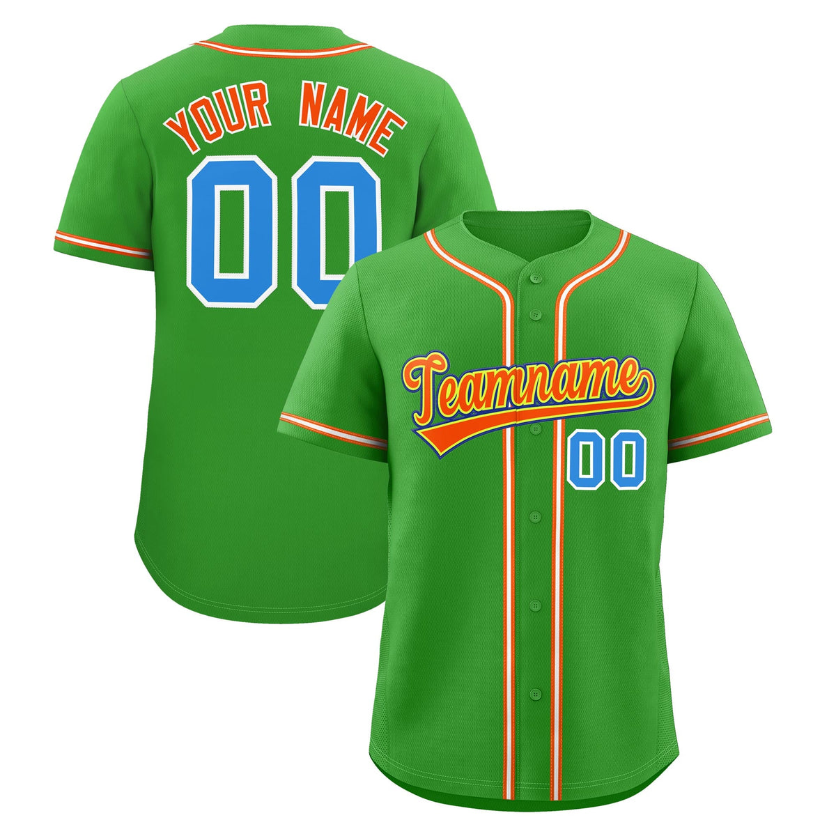 Custom Light Green Classic Style Stitched Sports Uniform Personalized For Teams Lightweight Baseball Jersey| KXKSHOP