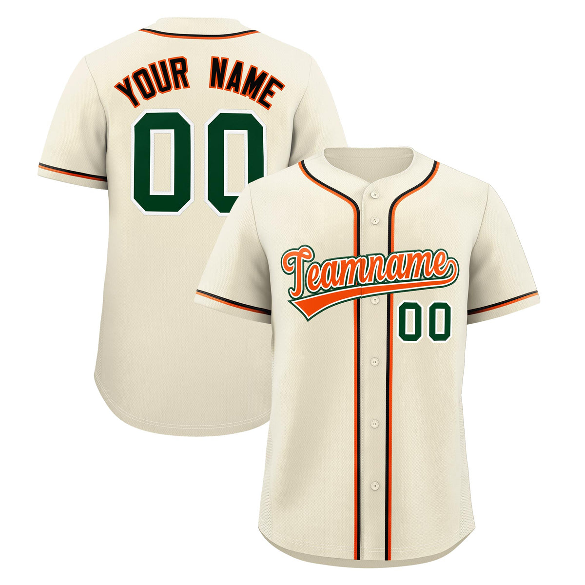 Custom Cream Classic Style Stitched Sports Uniform Personalized For Teams Lightweight Baseball Jersey| KXKSHOP