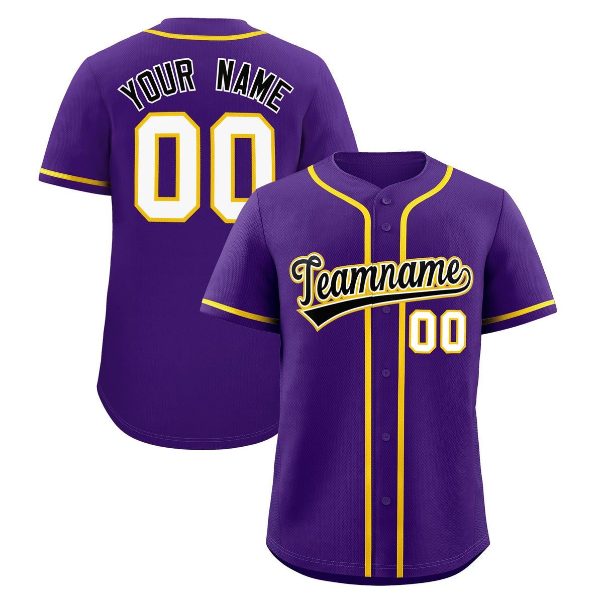 Custom Purple Classic Style Stitched Sports Uniform Personalized For Teams Lightweight Baseball Jersey| KXKSHOP