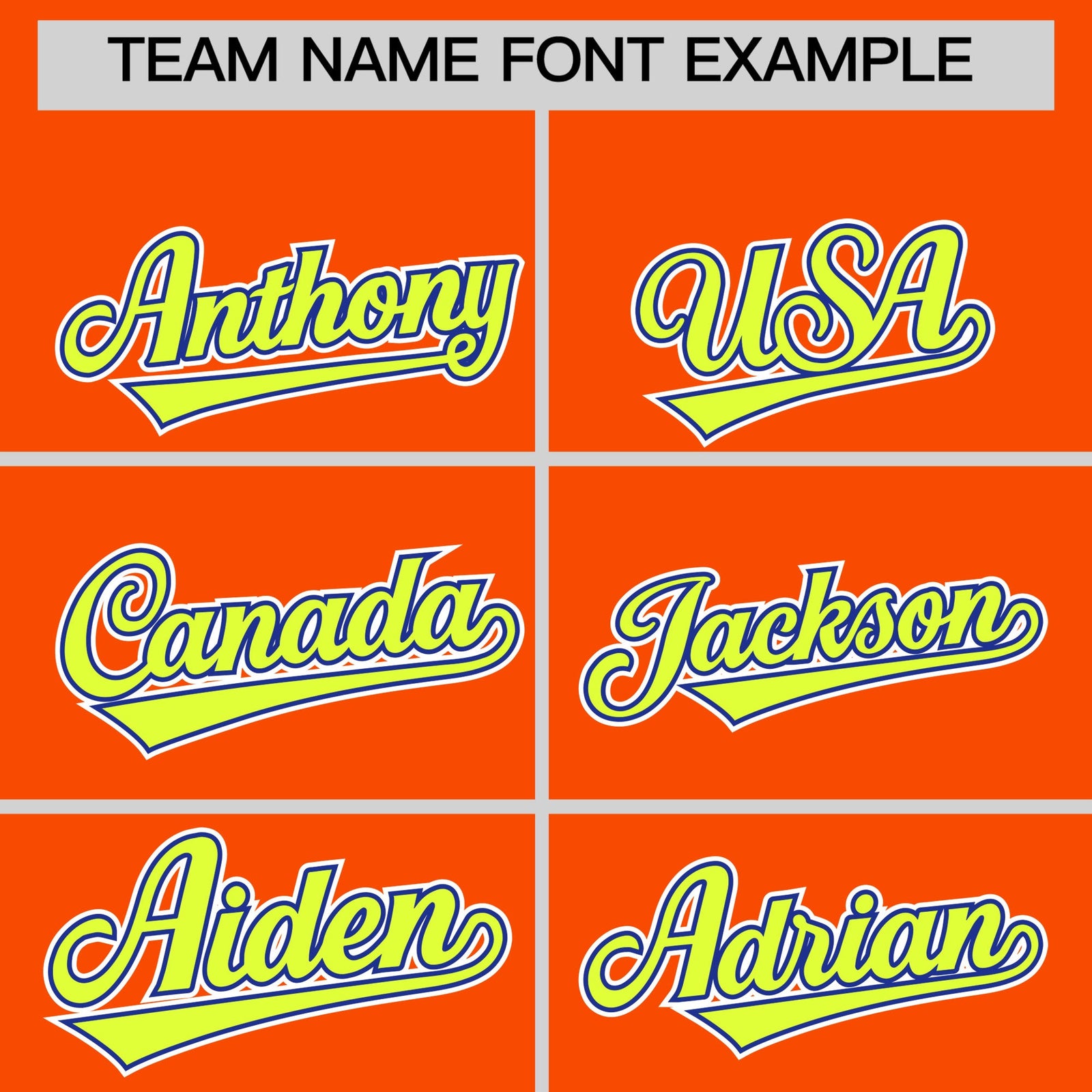 Custom Orange Classic Style Stitched Sports Uniform Personalized For Teams Quick Dry Baseball Jersey| KXKSHOP