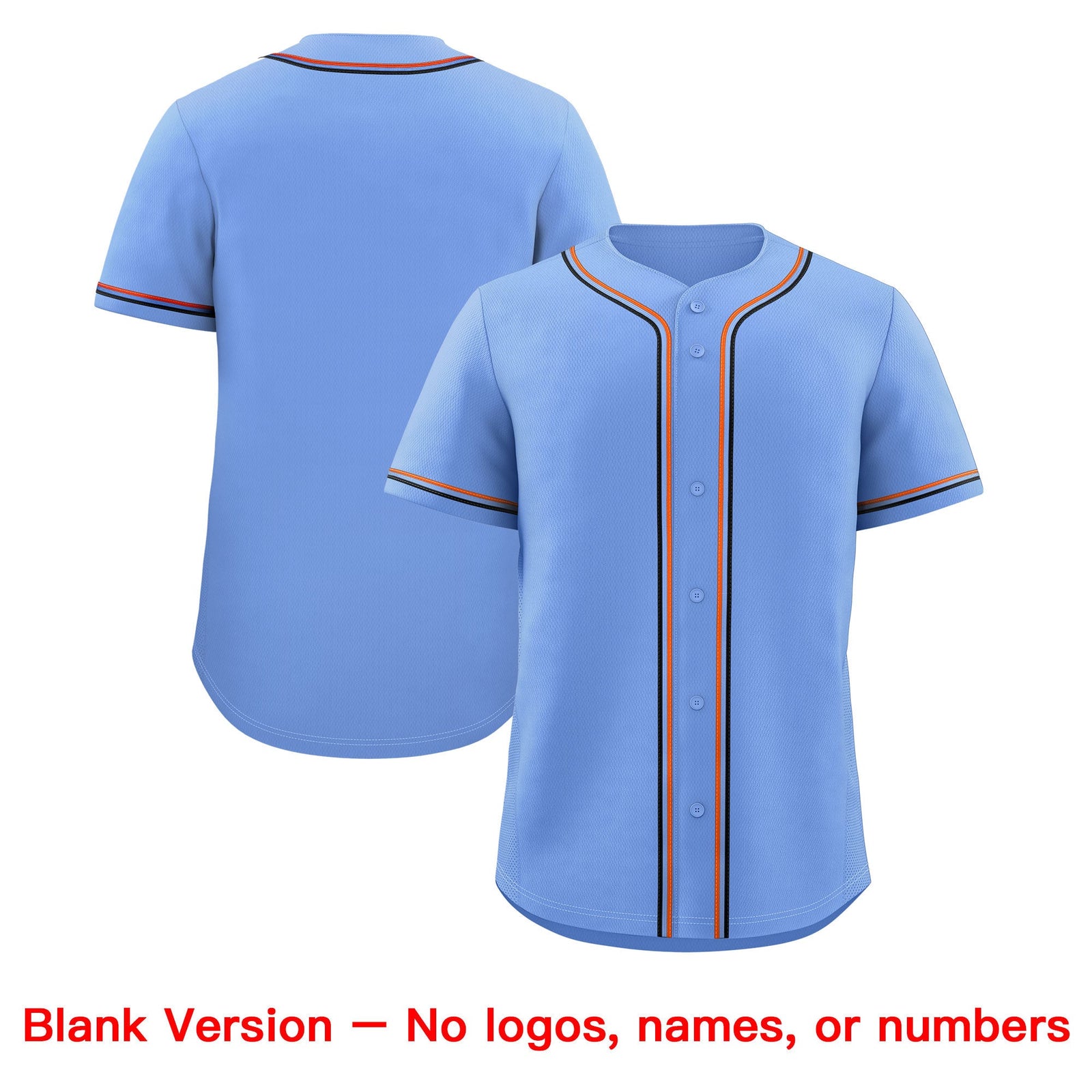 Custom Light Blue Classic Style Stitched Sports Uniform Personalized For Teams Lightweight Baseball Jersey| KXKSHOP