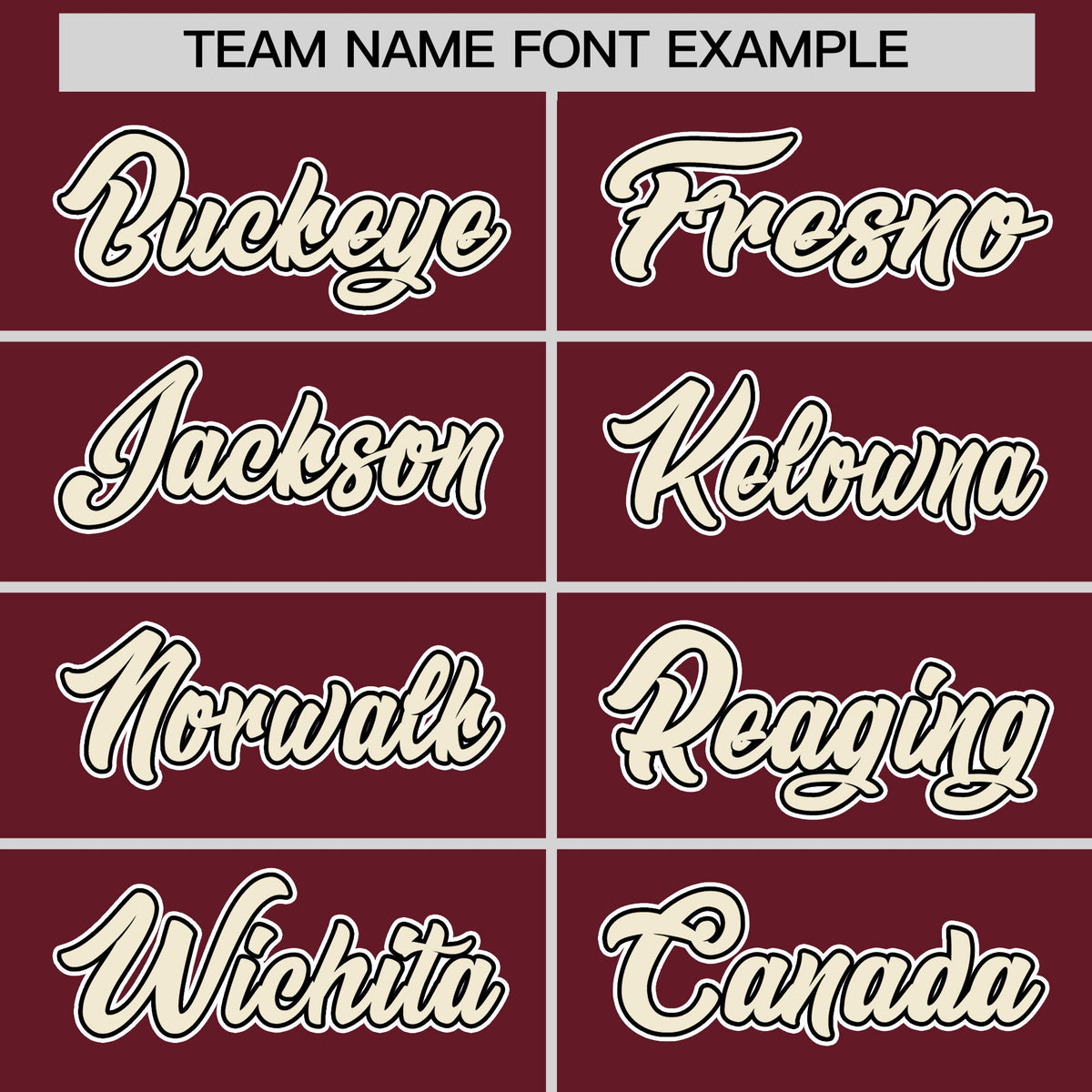 Custom Maroon Classic Style Stitched Sports Uniform Personalized For Teams Quick Dry Baseball Jersey| KXKSHOP