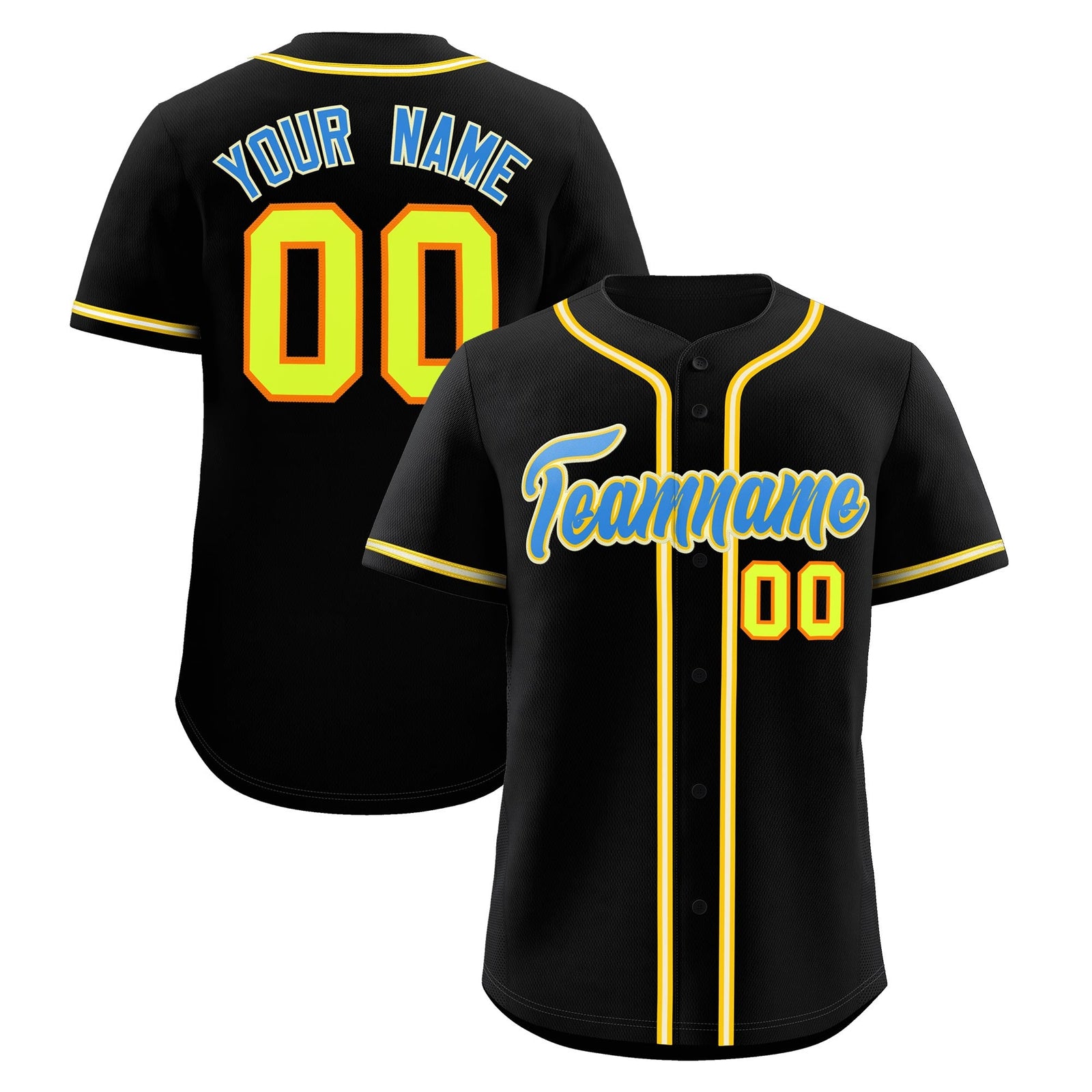 Custom Black Classic Style Stitched Sports Uniform Personalized For Teams Quick Dry Baseball Jersey| KXKSHOP