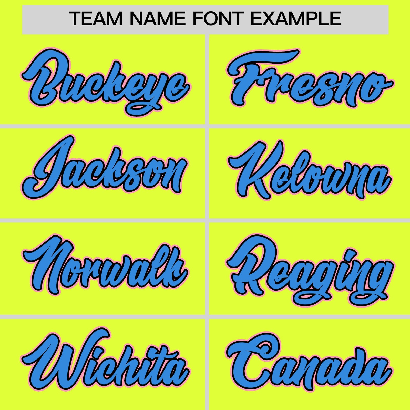 Custom Fluorescent Green Classic Style Stitched Sports Uniform Personalized For Teams Quick Dry Baseball Jersey| KXKSHOP
