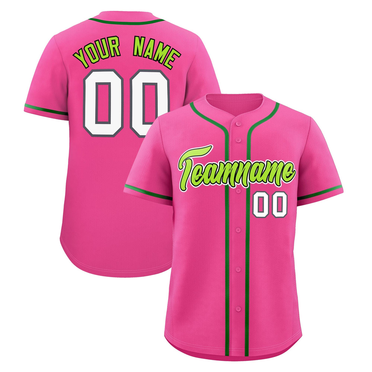Custom Pink Classic Style Stitched Sports Uniform Personalized For Teams Quick Dry Baseball Jersey| KXKSHOP