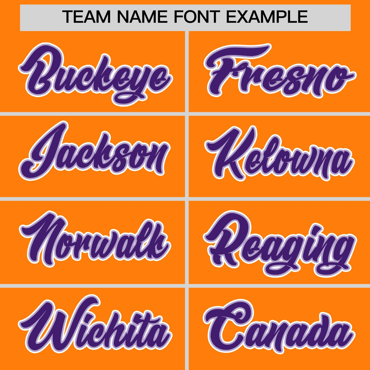 Custom Orange Classic Style Stitched Sports Uniform Personalized For Teams Quick Dry Baseball Jersey| KXKSHOP