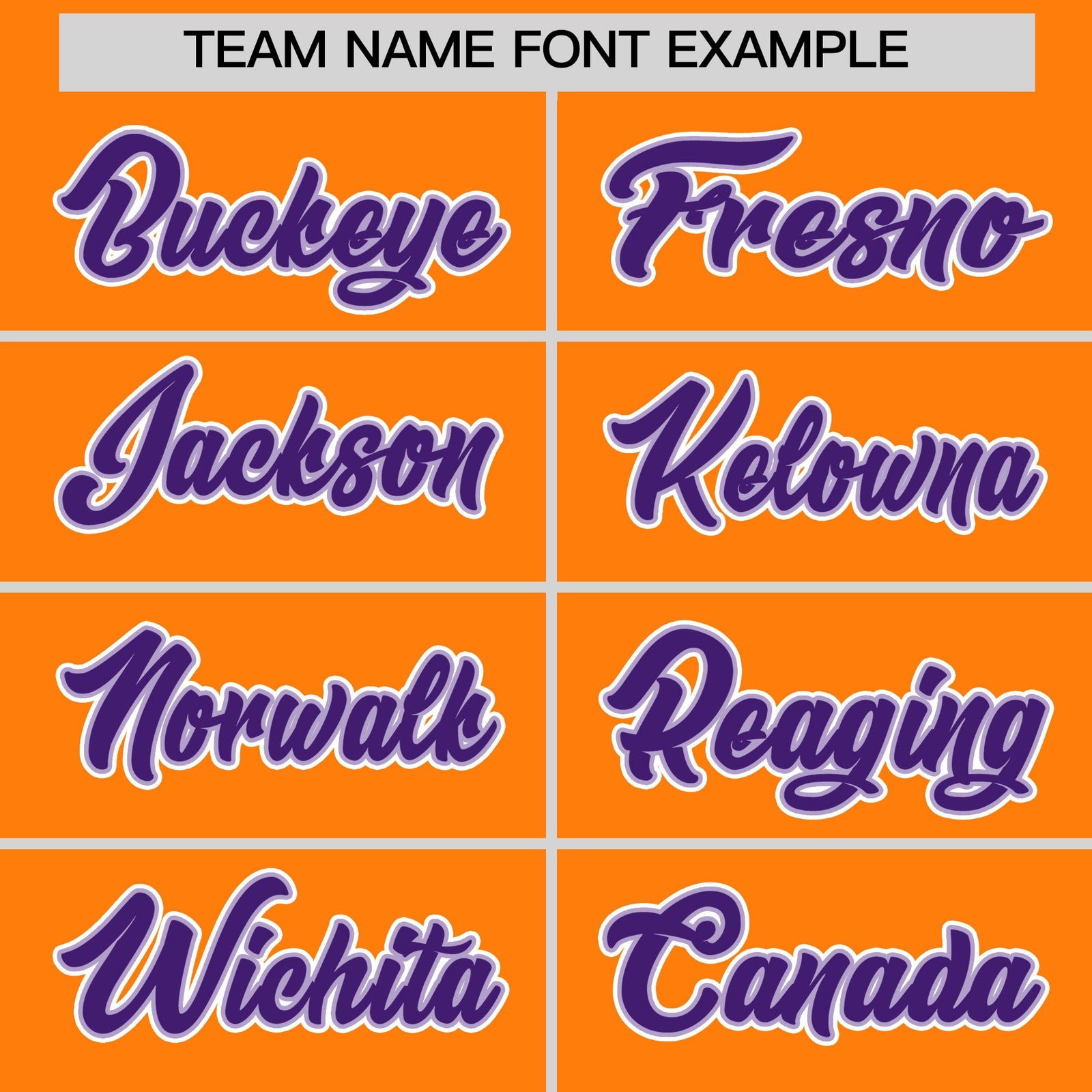 Custom Orange Classic Style Stitched Sports Uniform Personalized For Teams Quick Dry Baseball Jersey| KXKSHOP