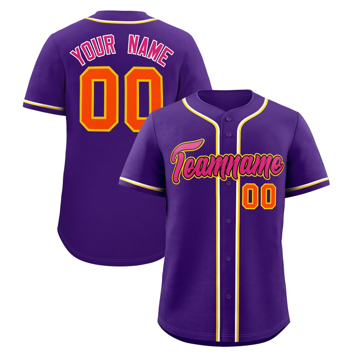 Custom Purple Classic Style Stitched Sports Uniform Personalized For Teams Quick Dry Baseball Jersey| KXKSHOP