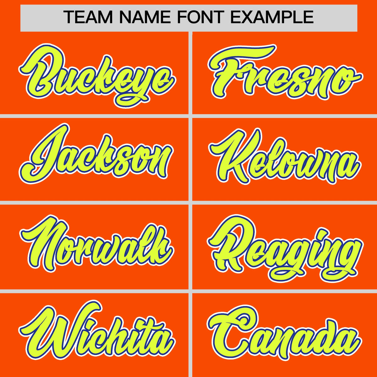 Custom Orange Classic Style Stitched Sports Uniform Personalized For Teams Quick Dry Baseball Jersey| KXKSHOP