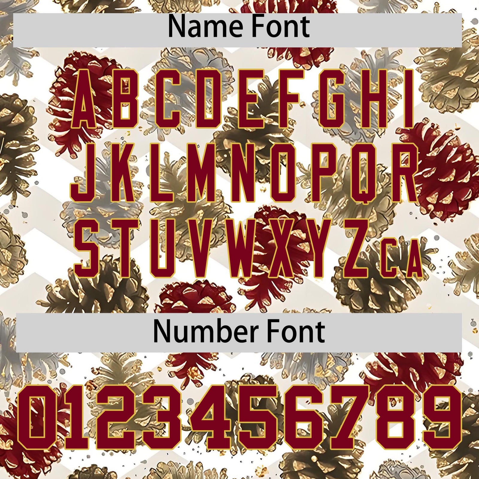 Custom Christmas Graffiti Pattern Authentic Baseball Jersey