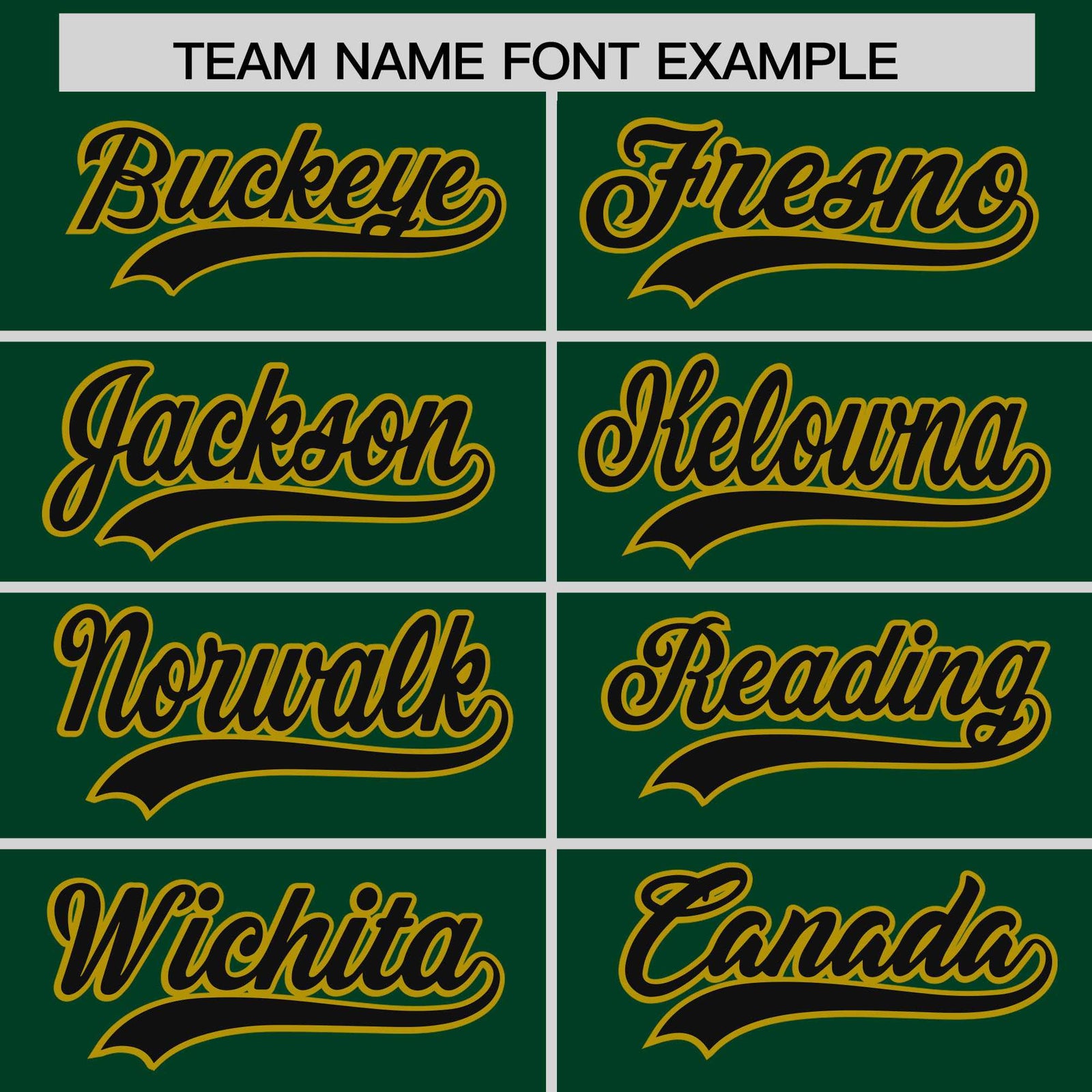 Custom Green Old Gold Baroque Style Personalized Baseball Jersey