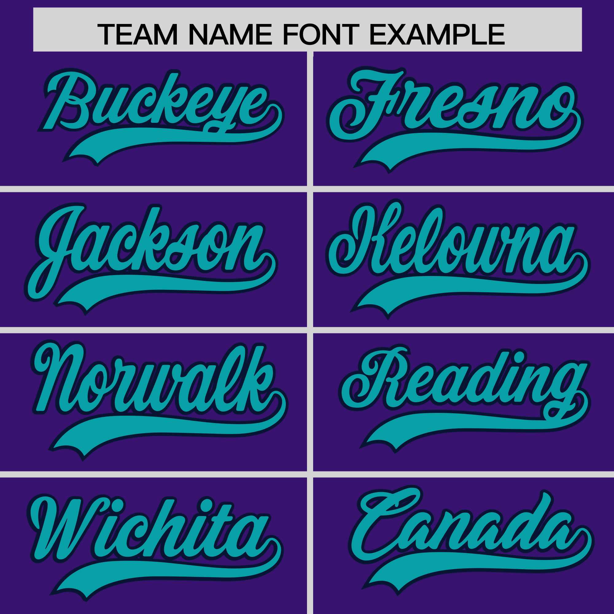 Custom Purple Aqua Baroque Style Personalized Baseball Jersey