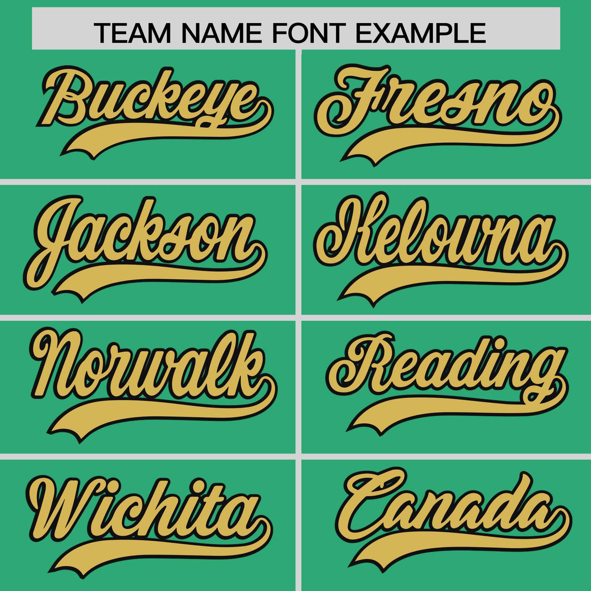 Custom Bright Green Old Gold Baroque Style Personalized Baseball Jersey