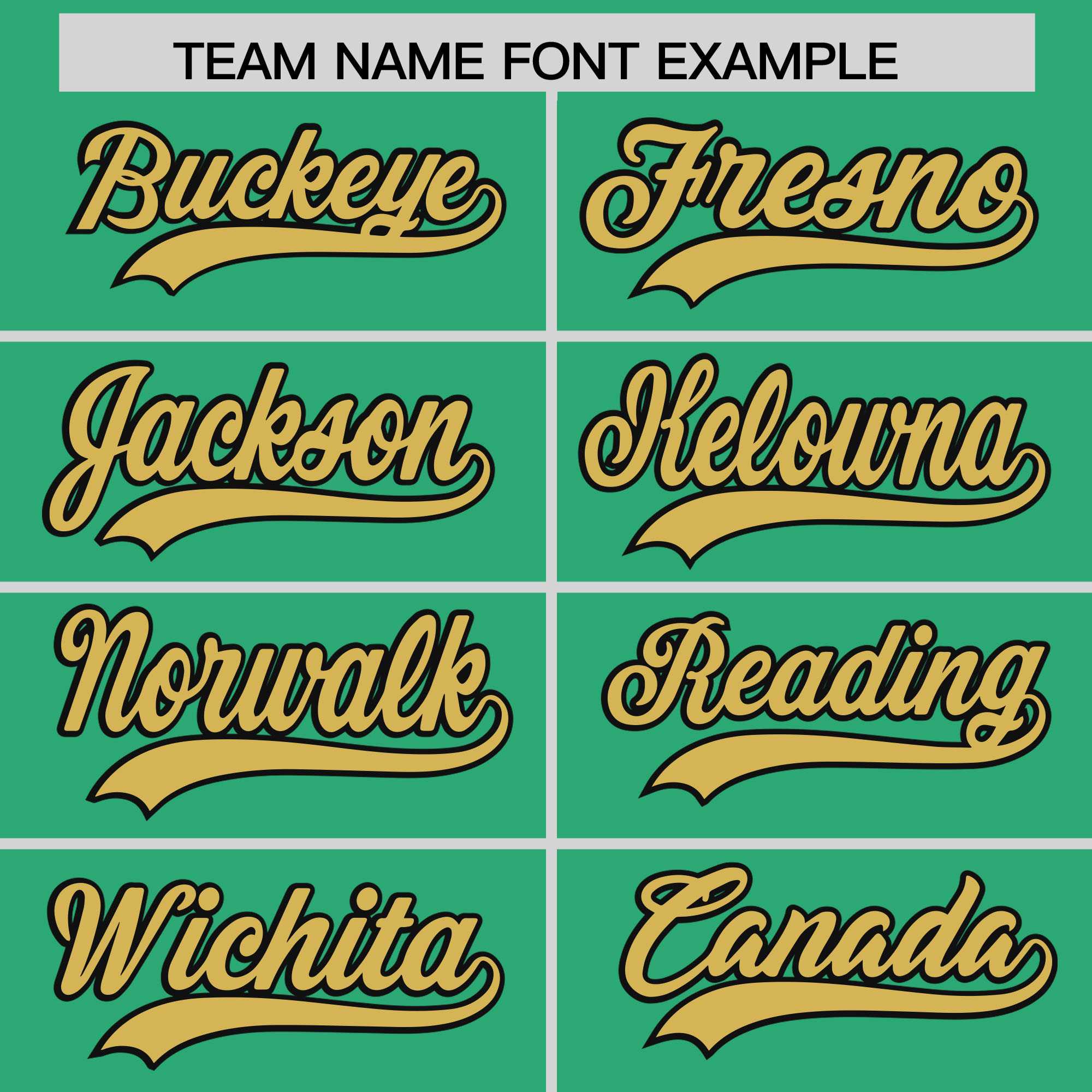Custom Bright Green Old Gold Baroque Style Personalized Baseball Jersey