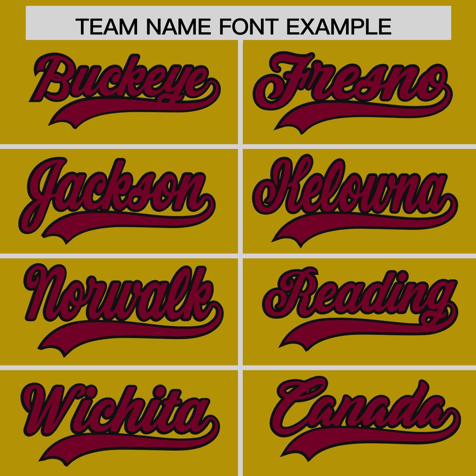 Custom Old Gold Crimson Baroque Style Personalized Baseball Jersey