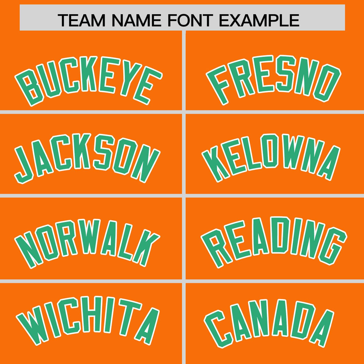 Custom Orange Bright Green Baroque Style Personalized Baseball Jersey