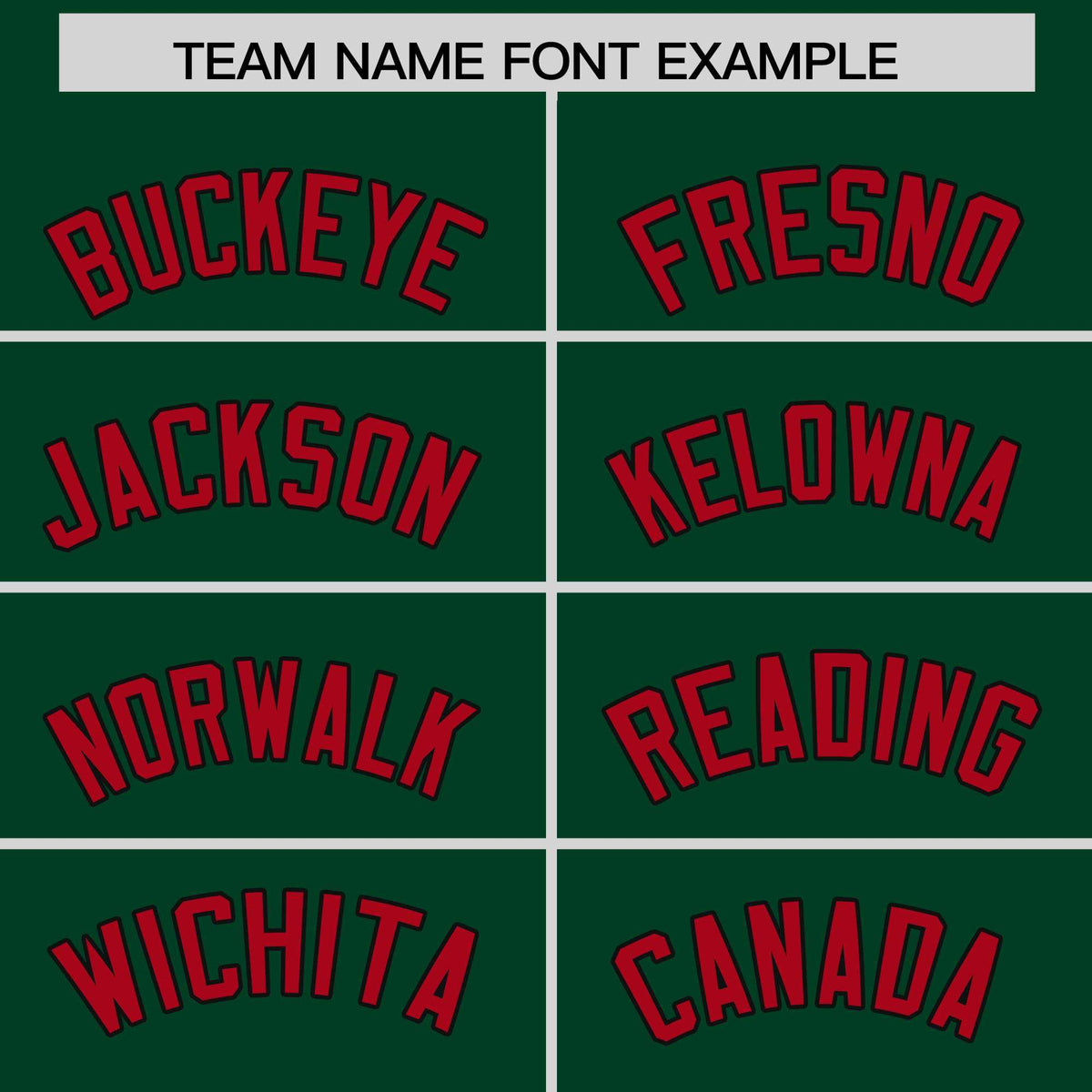 Custom Green Red Baroque Style Personalized Baseball Jersey