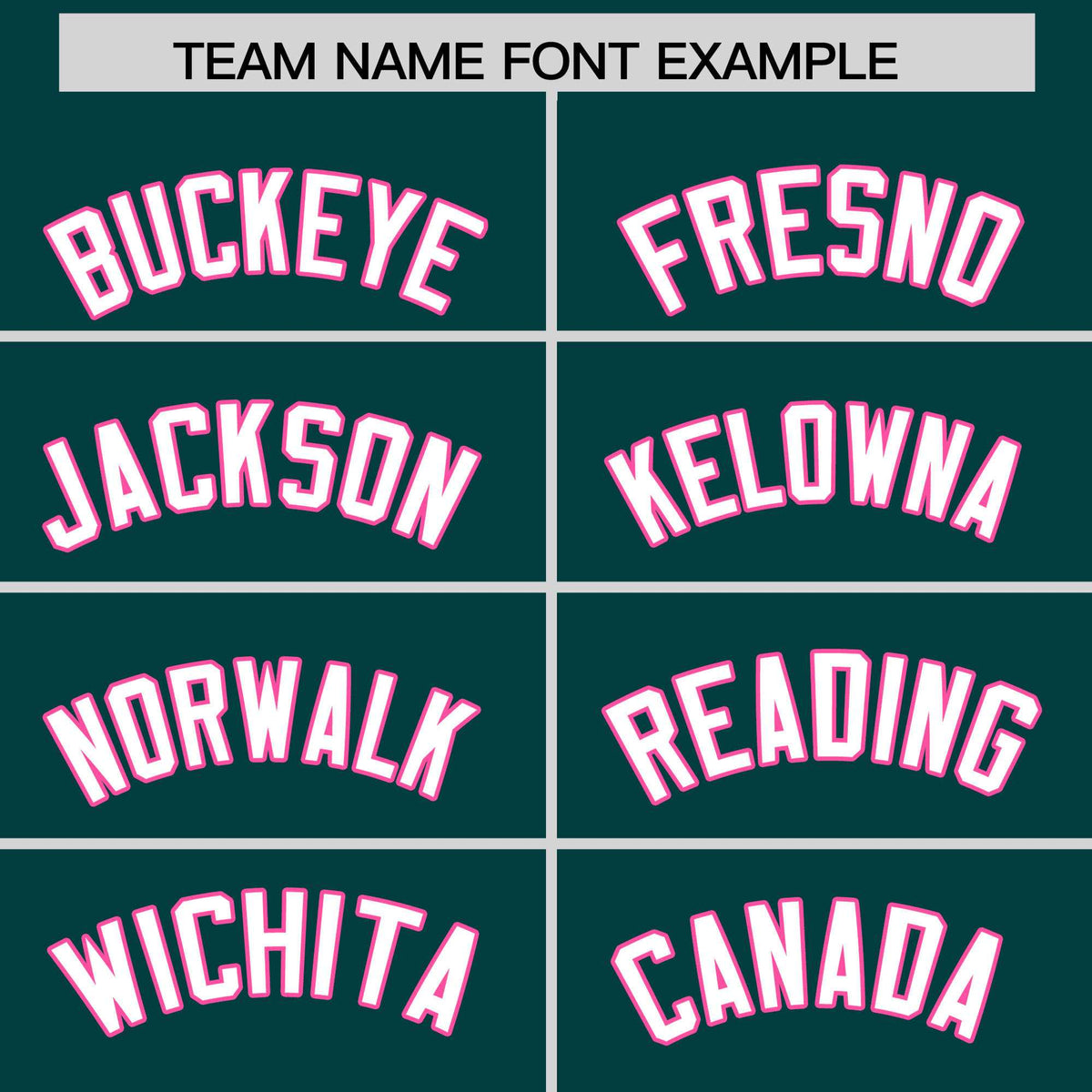 Custom Midnight Green Pink Baroque Style Personalized Baseball Jersey
