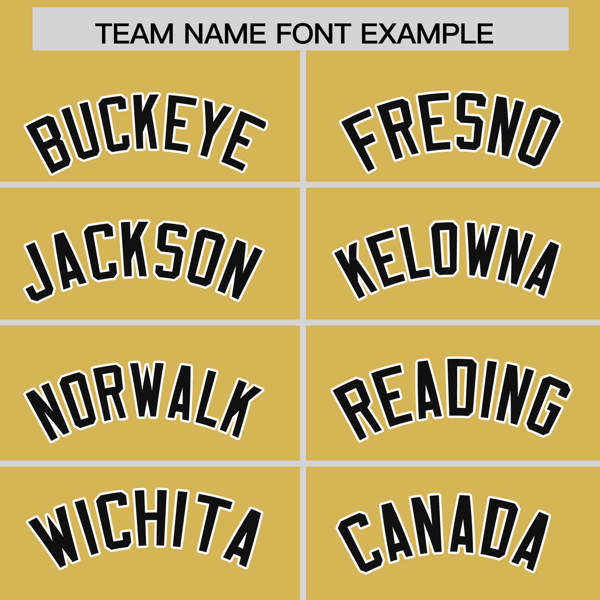 Custom Old Gold White Baroque Style Personalized Baseball Jersey