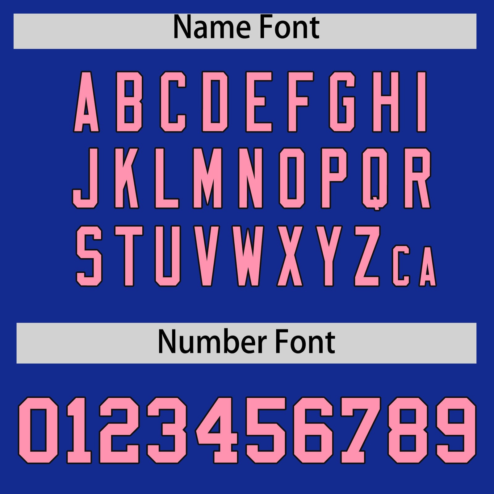 Custom Royal Light Pink Baroque Style Personalized Baseball Jersey