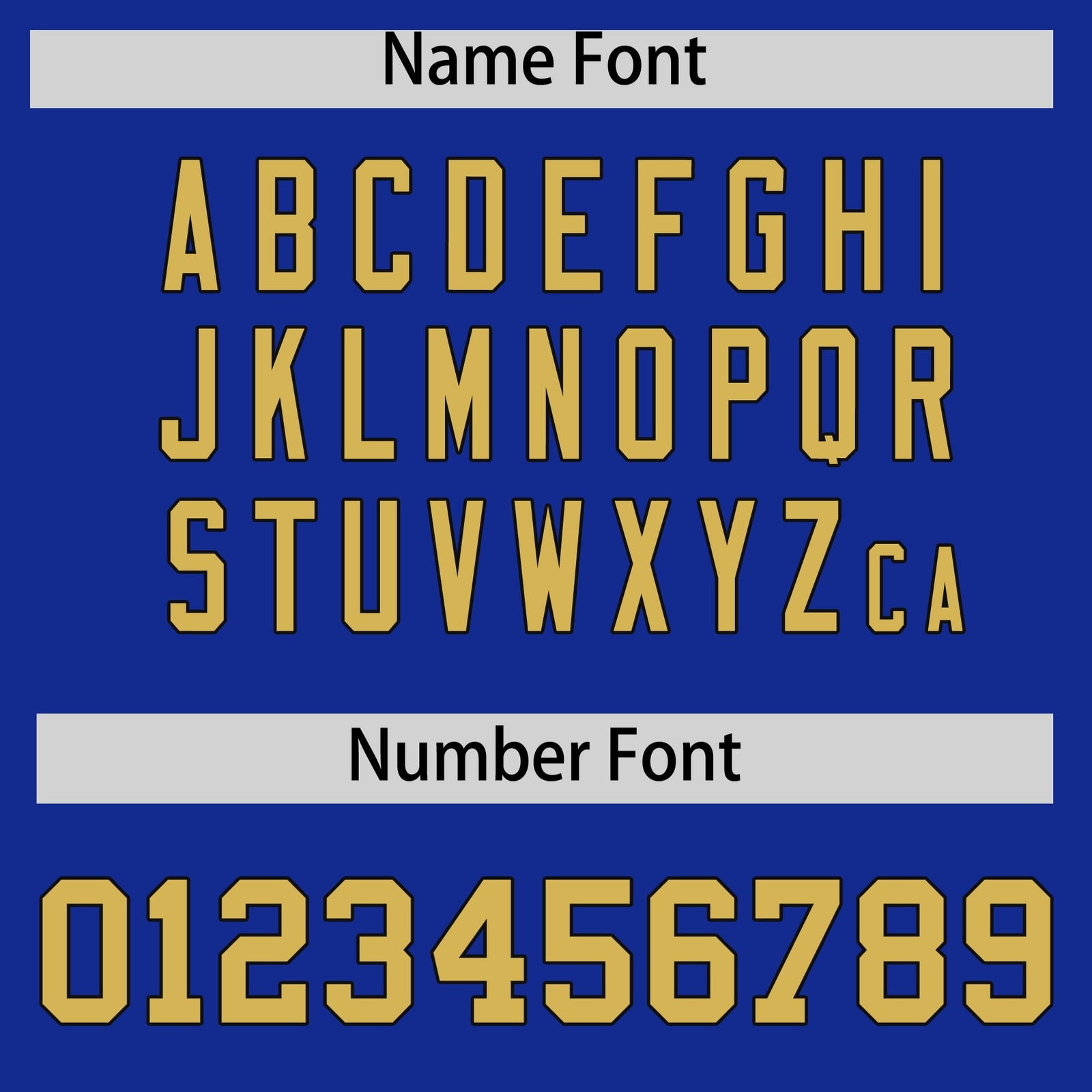 Custom Royal Old Gold Baroque Style Personalized Baseball Jersey