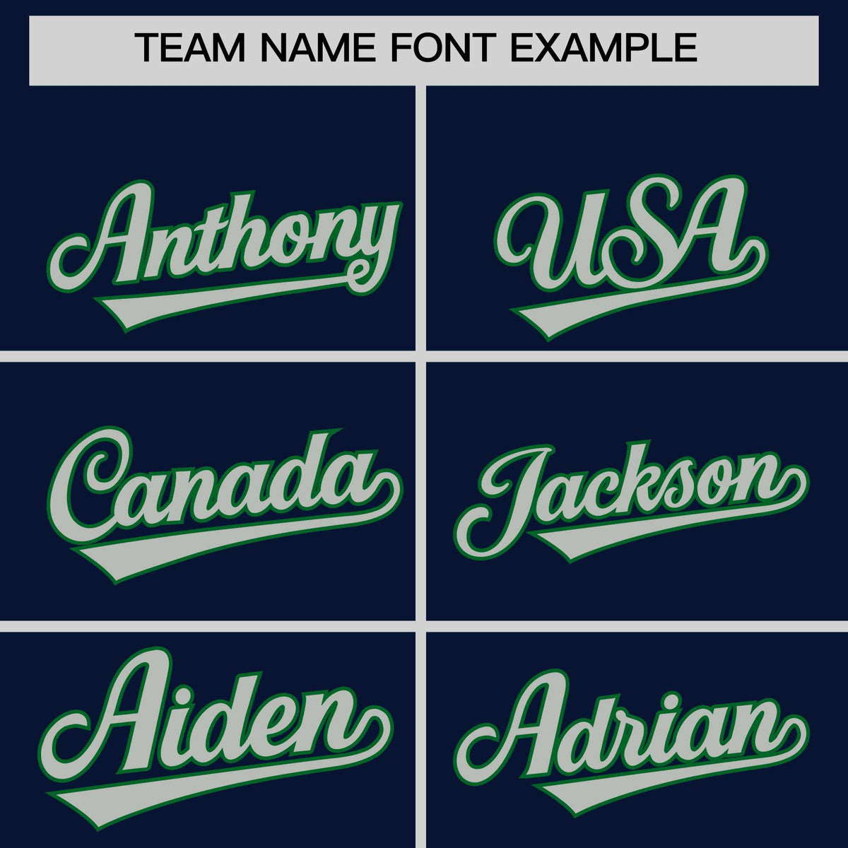 Custom Navy Kelly Green Baroque Style Personalized Baseball Jersey
