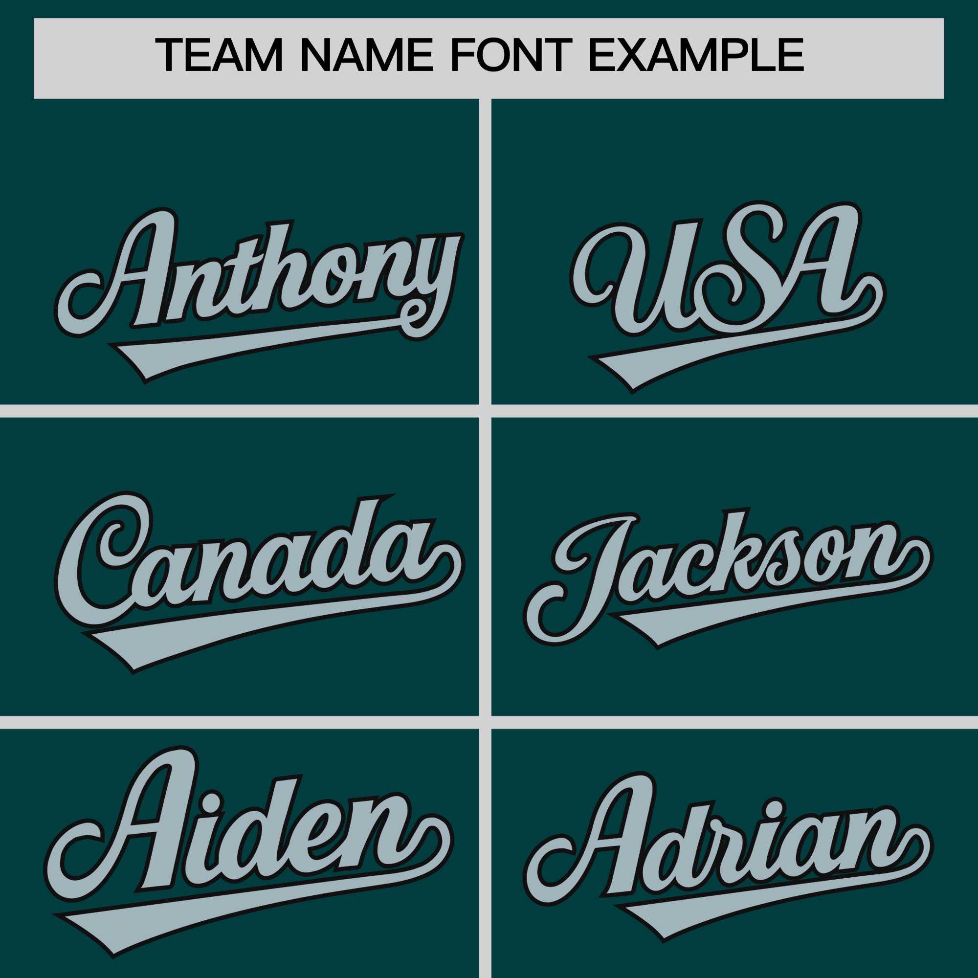 Custom Midnight Green Silver Baroque Style Personalized Baseball Jersey