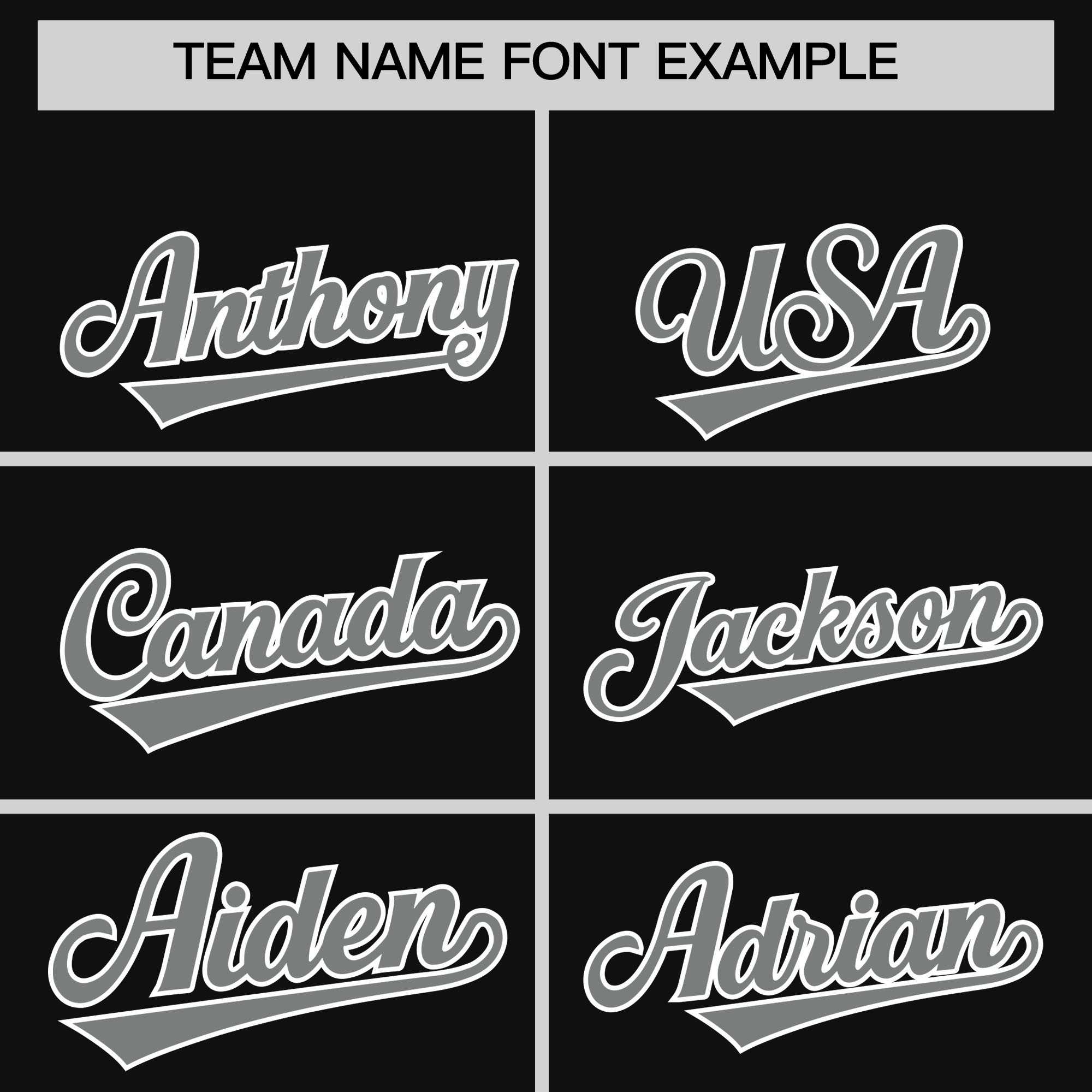 Custom Black Gray Baroque Style Personalized Baseball Jersey