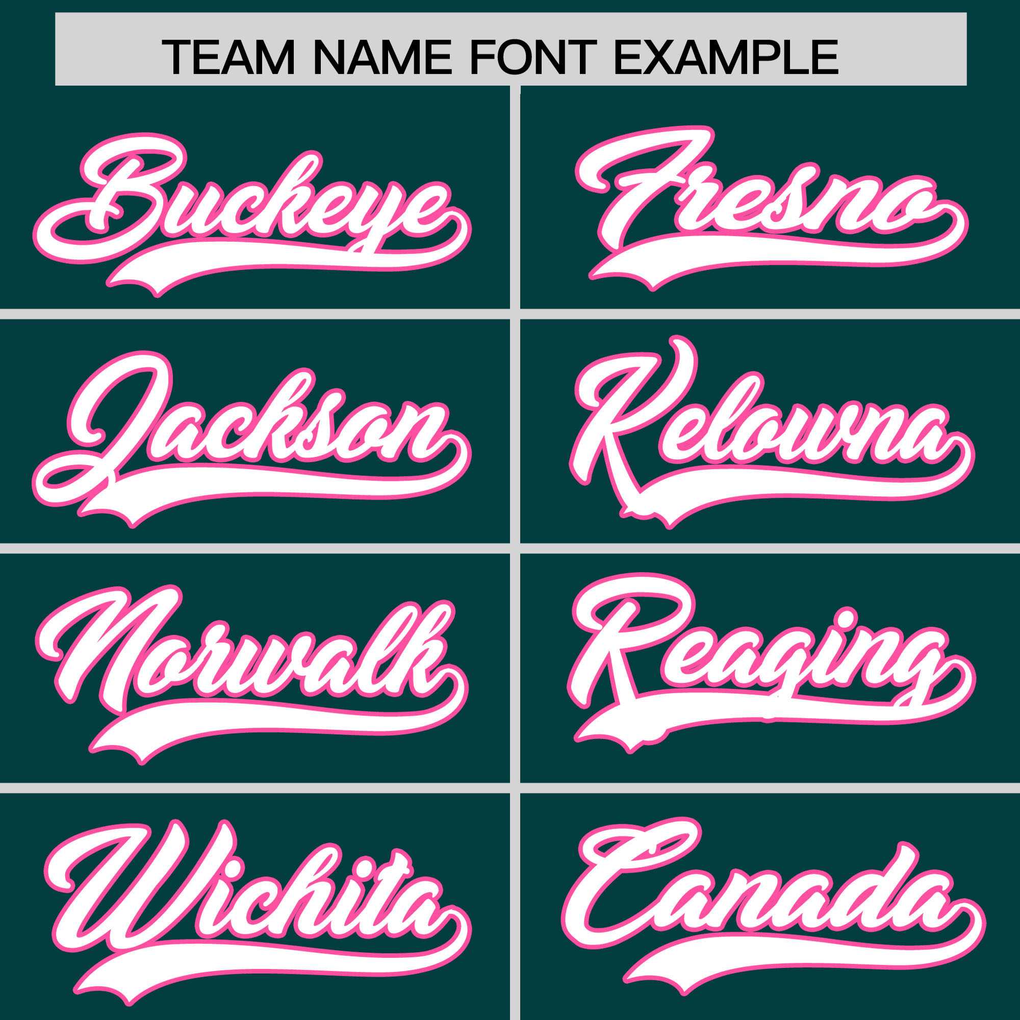 Custom Midnight Green Pink Baroque Style Personalized Baseball Jersey
