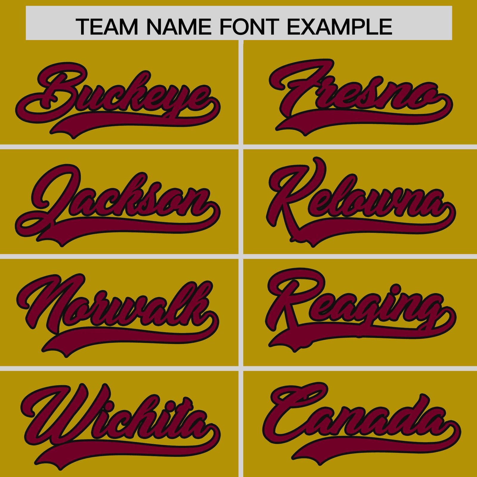 Custom Old Gold Crimson Baroque Style Personalized Baseball Jersey